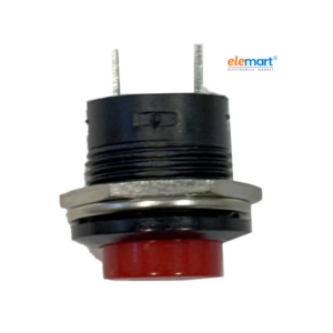 Red R13-507 16mm No Lock Push, Button Momentary Switch 3A, 250V