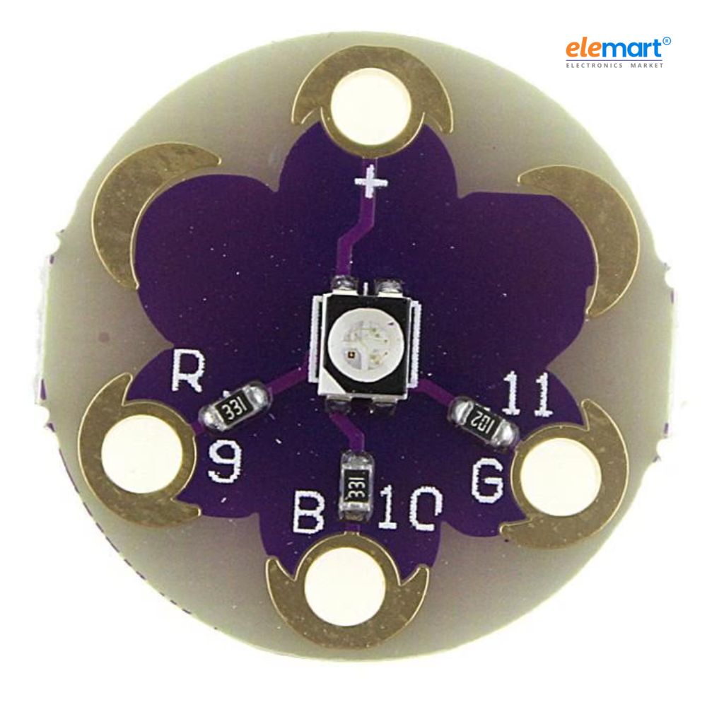 LilyPad Tri-Color LED RGB Module for Arduino