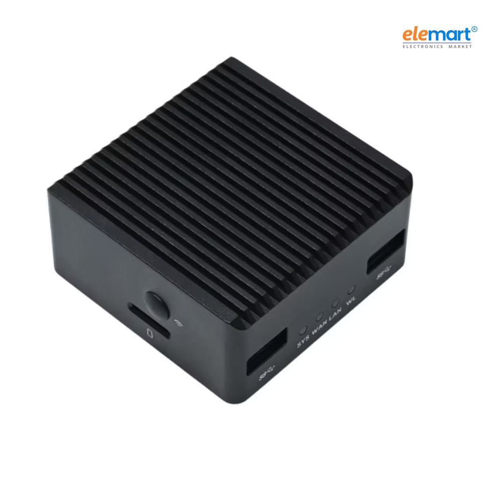 NanoPi R5C No wif/Blt 4 GB RAM + 32GB eMMC Combo with Metal Case