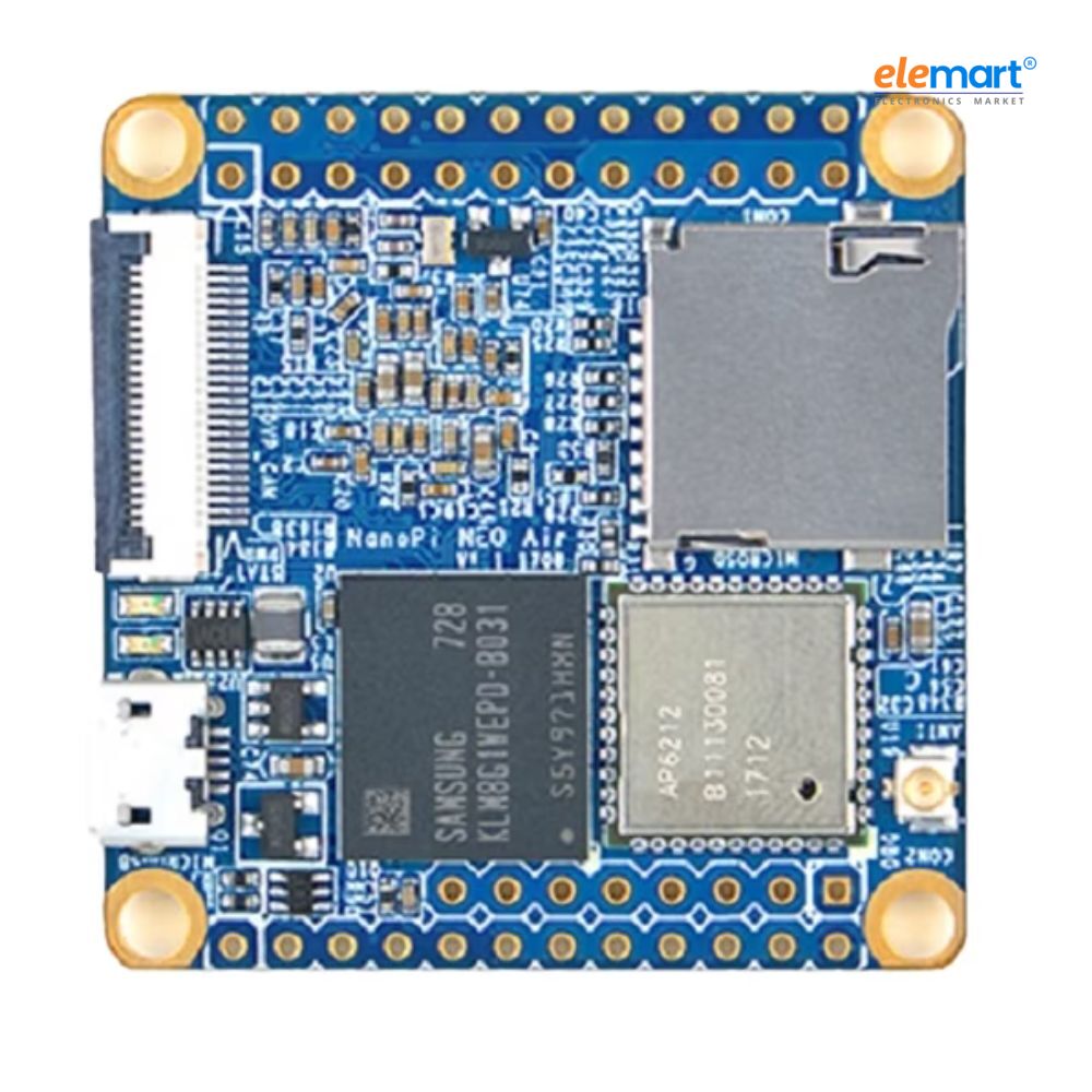 NanoPi NEO Air-LTS 512M RAM – 8GB eMMC – Pin Headers Not Soldered