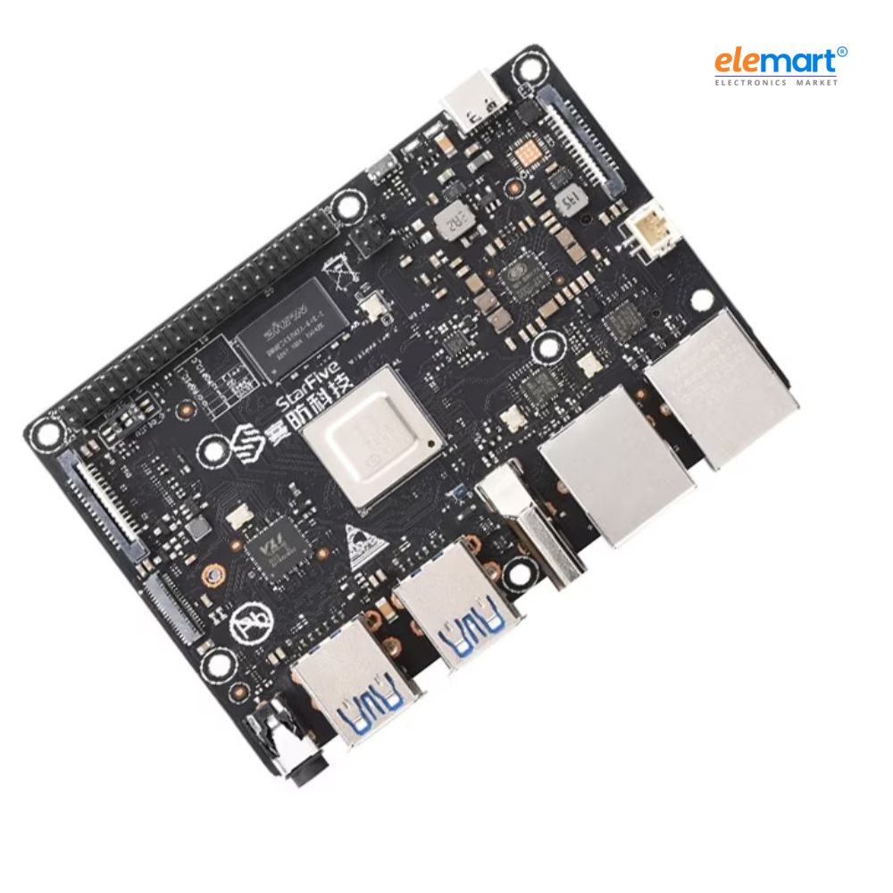 VisionFive2 RISC-V Single Board Computer, StarFive JH7110 Processor with Integrated 3D GPU, base on Linux, 4GB RAM