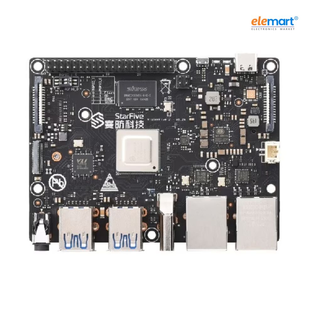VisionFive2 RISC-V Single Board Computer, StarFive JH7110 Processor with Integrated 3D GPU, base on Linux, 4GB RAM