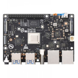VisionFive2 RISC-V Single Board Computer 8GB, StarFive JH7110 Processor with Integrated 3D GPU, base on Linux, board only, without WiFI Module and Power Adapter