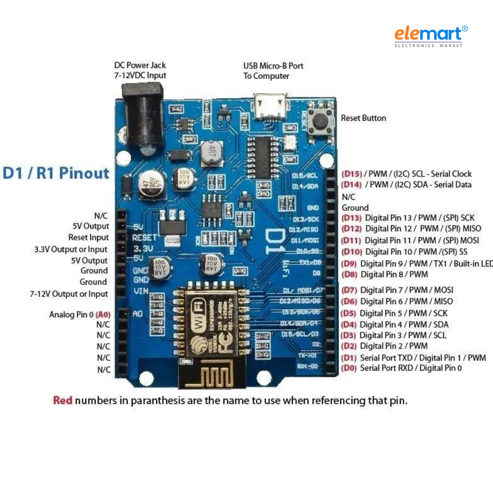 UNO Based ESP8266 NodeMCU Development Board