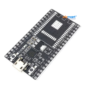 Black ESP32-DEVKITC Development Board Backboard