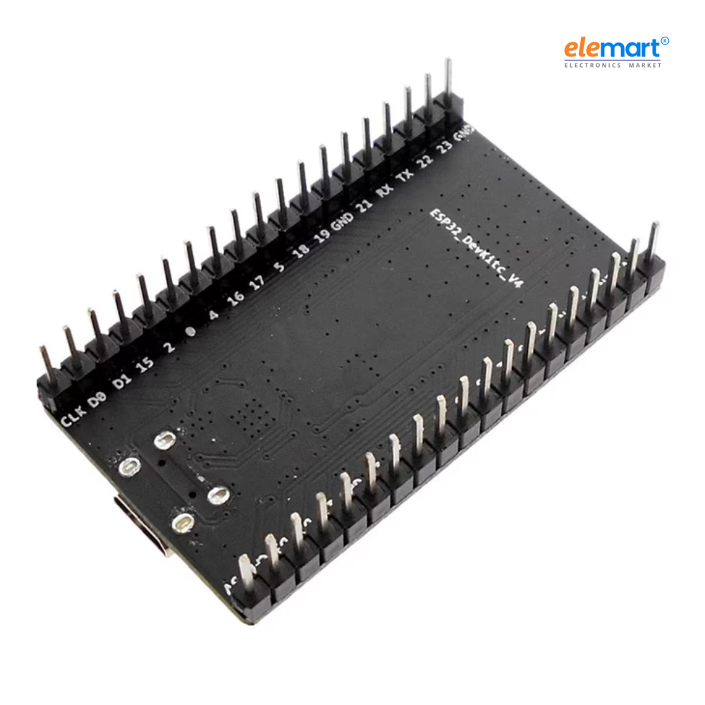 Black ESP32-DEVKITC Development Board Backboard