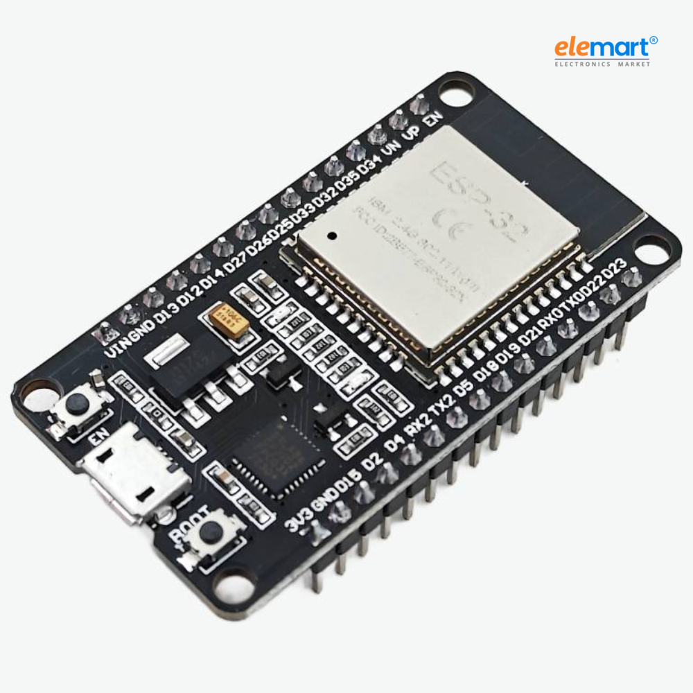 ESP32 30 Pin CP2102 Development Board with Wi-Fi and Bluetooth