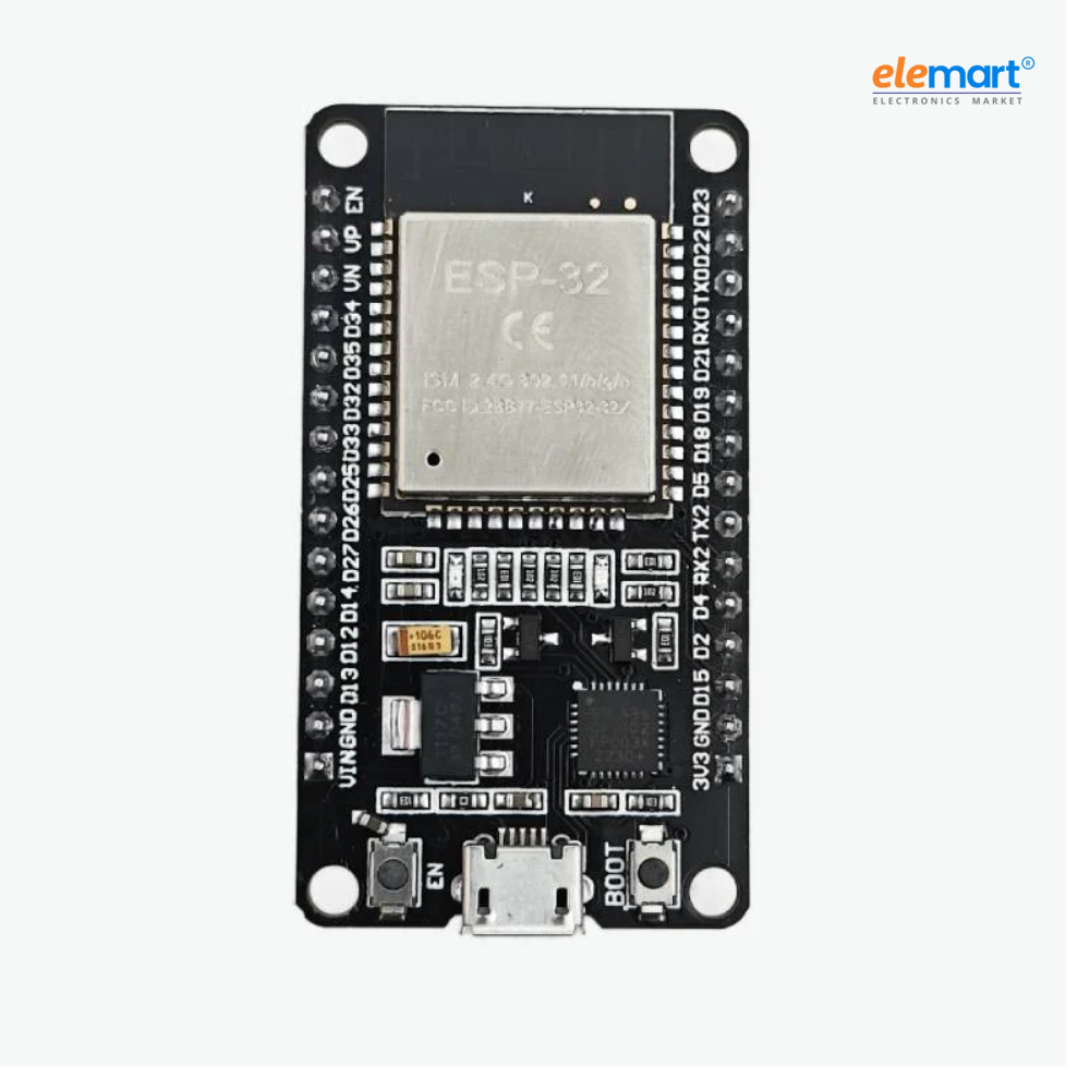 ESP32 30 Pin CP2102 Development Board with Wi-Fi and Bluetooth
