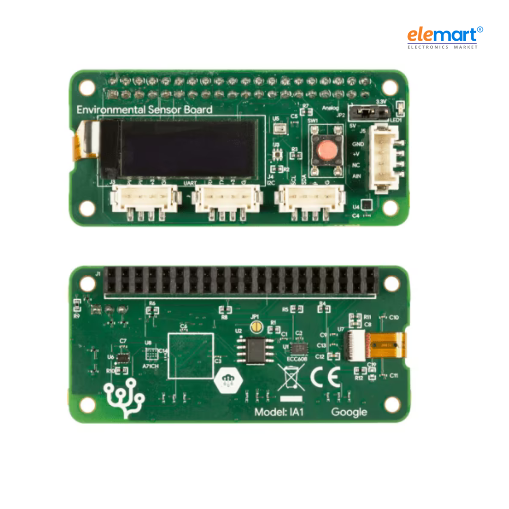 Coral G650-04023-01l Environmental Sensor Board, HDC2010, OPT3002, BMP280, ATECC608A