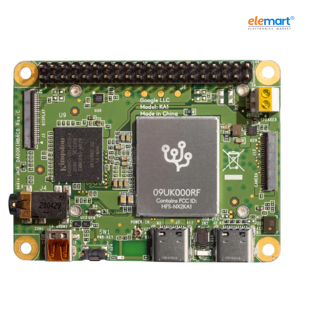 CORAL G650-03324-01 Development Board Mini, MT8167s, SoC, MCU, ARM Cortex-A35 MCU