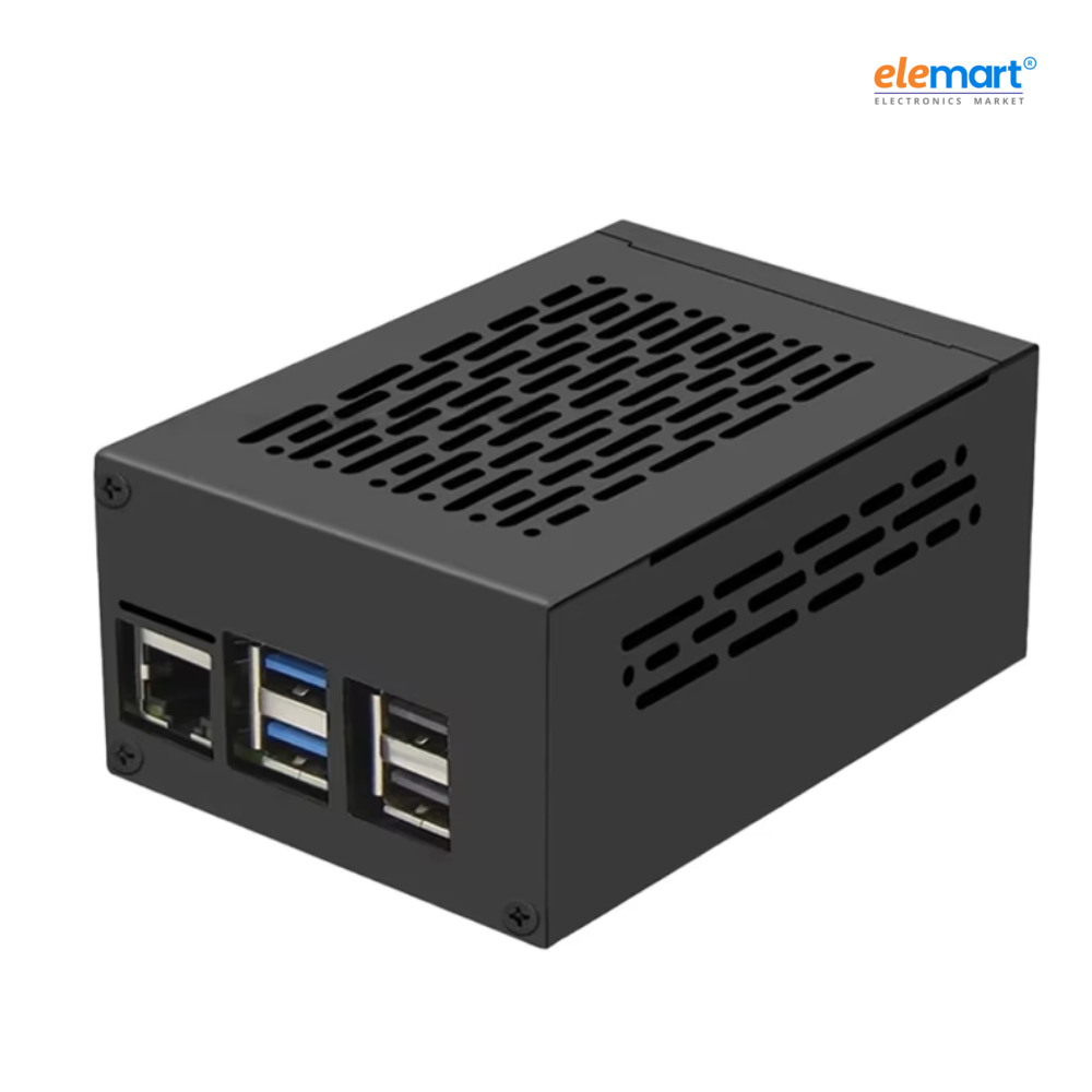 Geekworm P579 Raspberry Pi 5 PCIe Metal case Compatible with X1001/X1000/X1003/X1004/X101