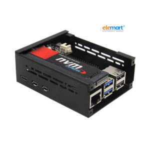 Geekworm P579 Raspberry Pi 5 PCIe Metal case Compatible with X1001/X1000/X1003/X1004/X101