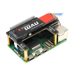 Geekworm X1015 PCIe toM.2 Key-M NVMe SSD PIP TOP for Raspberry Pi 5