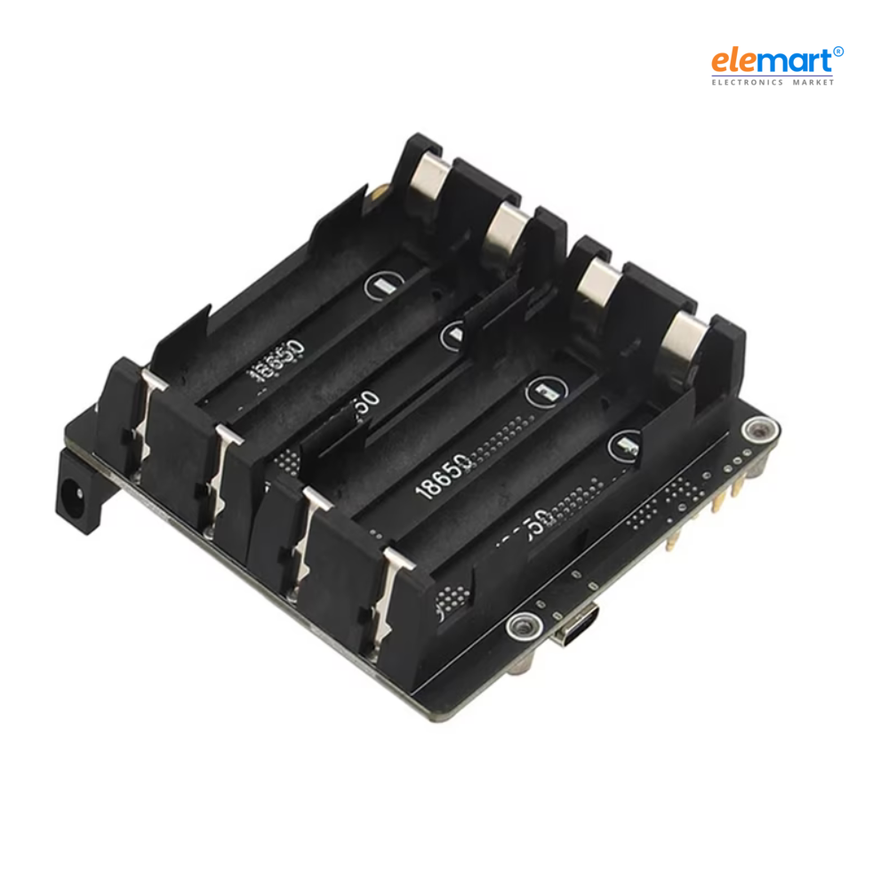 Geekworm X1202 4-Cell 18650 5.1V 5A UPS HAT for Raspberry Pi 5 Series