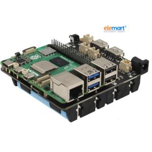 Geekworm X1202 4-Cell 18650 5.1V 5A UPS HAT for Raspberry Pi 5 Series