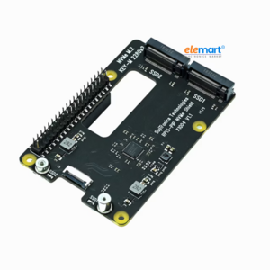 Geekworm X1004 PCIe to Dual 2280 NVMe SSD shield for Raspberry Pi 5