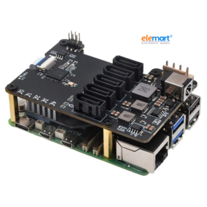 Geekworm X1009 PCIe to 5-Port SATA Shield for Raspberry Pi 5 (NOT Support Boot from HDD/SSD)