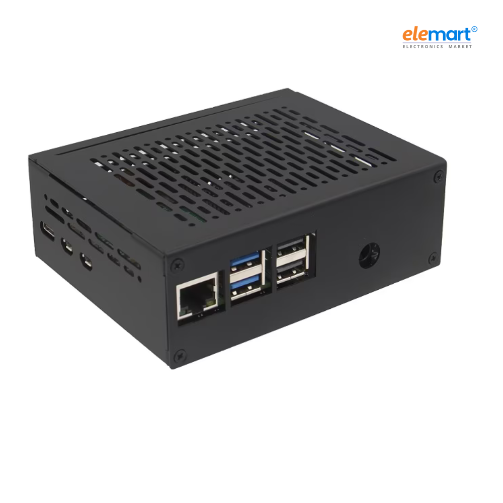 Geekworm X1011-C1 Metal Case for Raspberry Pi 5 X1011 Shield