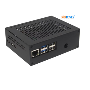 Geekworm X1011-C1 Metal Case for Raspberry Pi 5 X1011 Shield