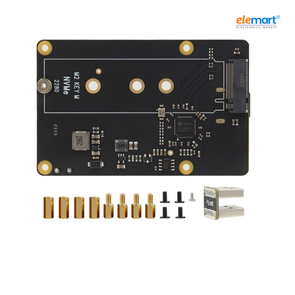 Geekworm X872 V2.0 M.2NVME SSD Storage Expansion Board for Raspberry Pi 4
