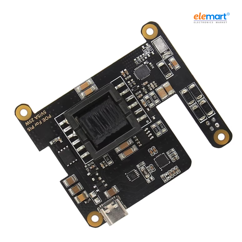 Geekworm Raspberry Pi 5 PoE Hat support 802.3af/at [Pi5-POE-PD-A]