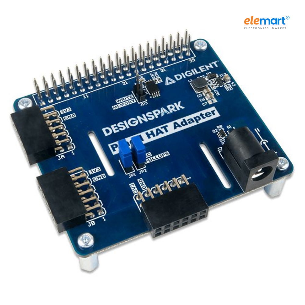Digilent Pmod HAT Adapter: Pmod Expansion for Raspberry Pi