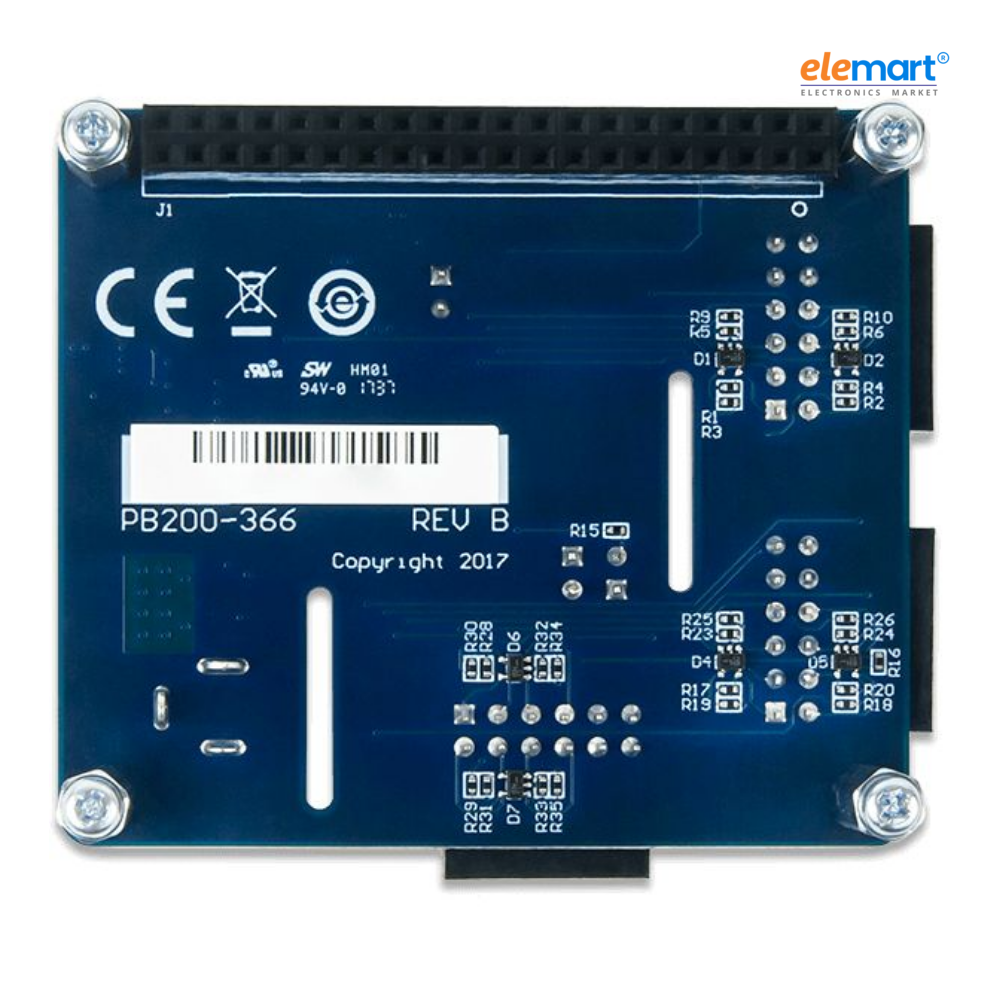 Digilent Pmod HAT Adapter: Pmod Expansion for Raspberry Pi