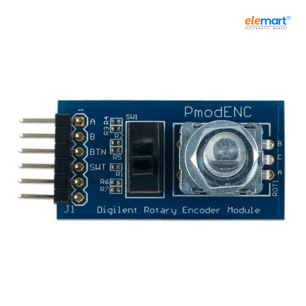 Digilent Pmod ENC: Rotary Encoder