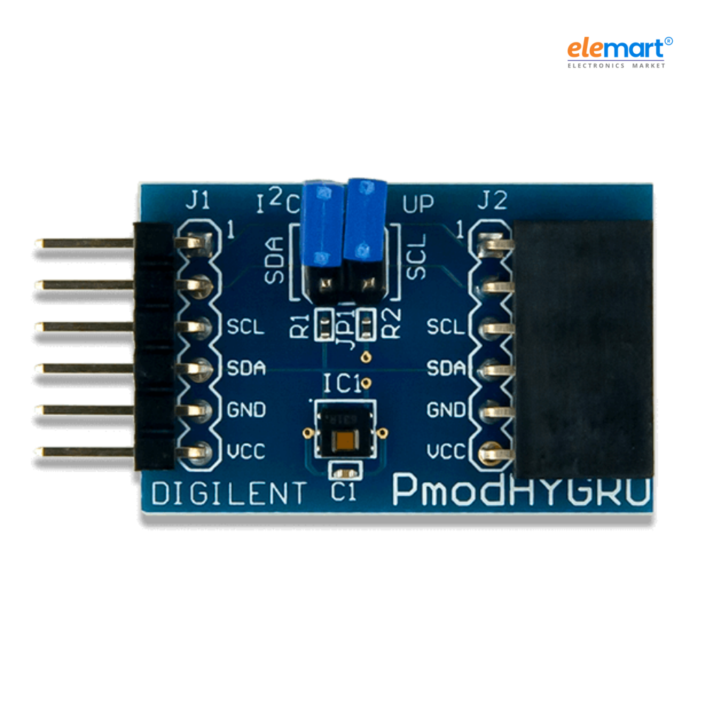 Digilent Pmod HYGRO: Digital Humidity and Temperature Sensor