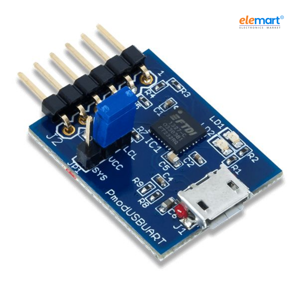 Digilent Pmod USBUART: USB to UART Interface