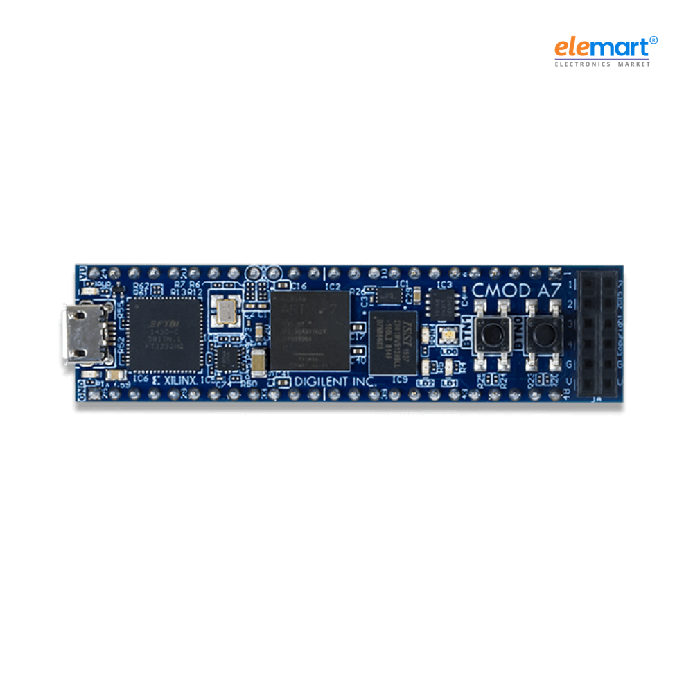 Digilent Cmod A7-35T: Breadboardable Artix-7 FPGA Module