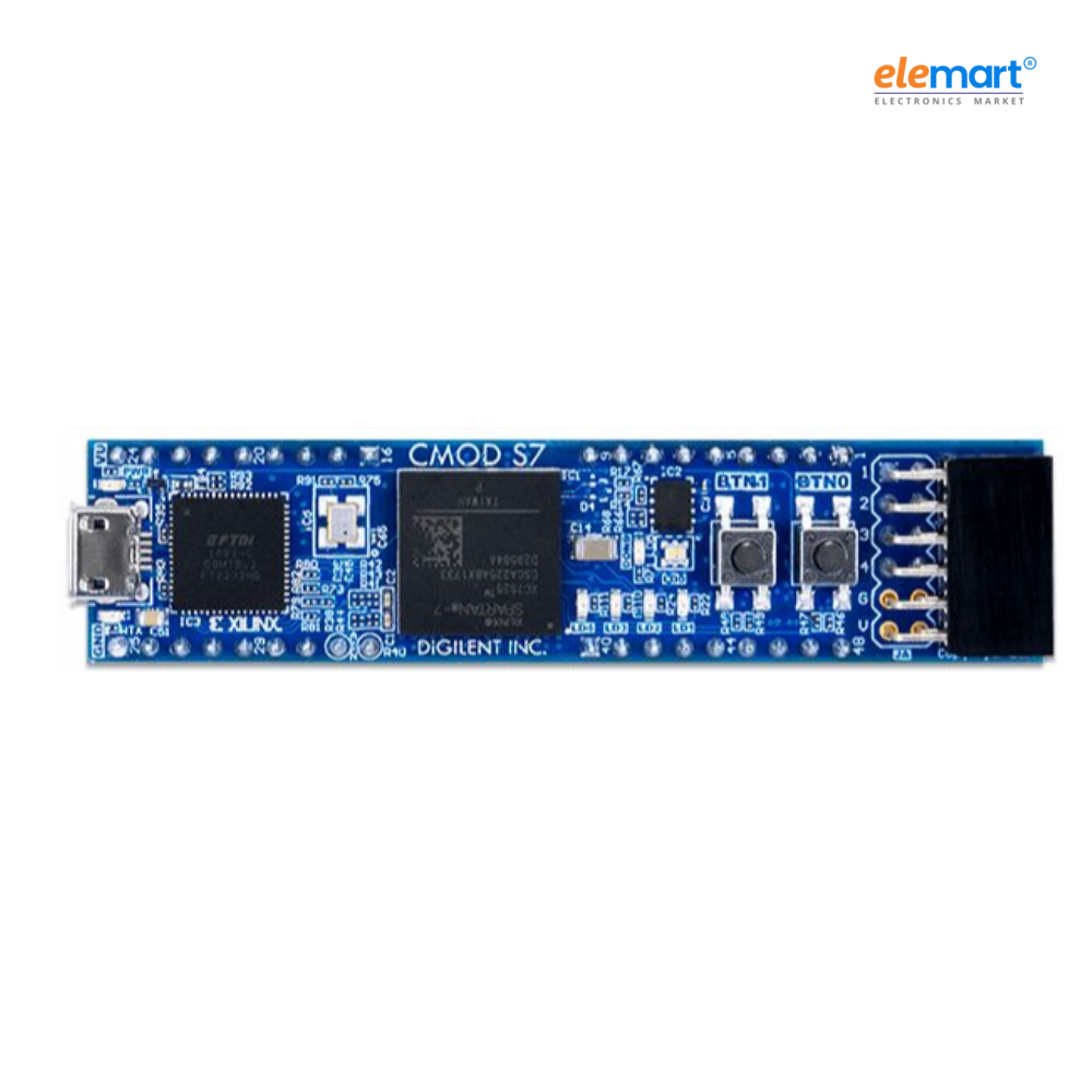 Digilent Cmod S7: Breadboardable Spartan-7 FPGA Module