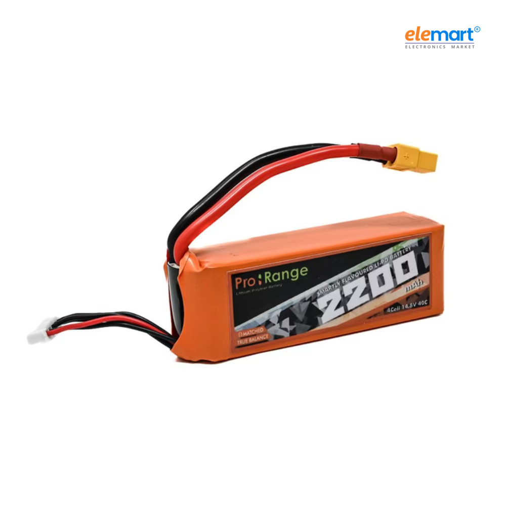 Pro-Range 14.8V 2200mAh 40C 4S Lithium Polymer Battery Pack