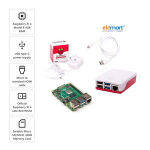 Raspberry Pi 4 Model B 8GB Starter Kit