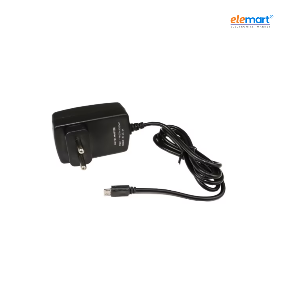 Standard 5V 3A Power Supply with L Style Micro USB Plug