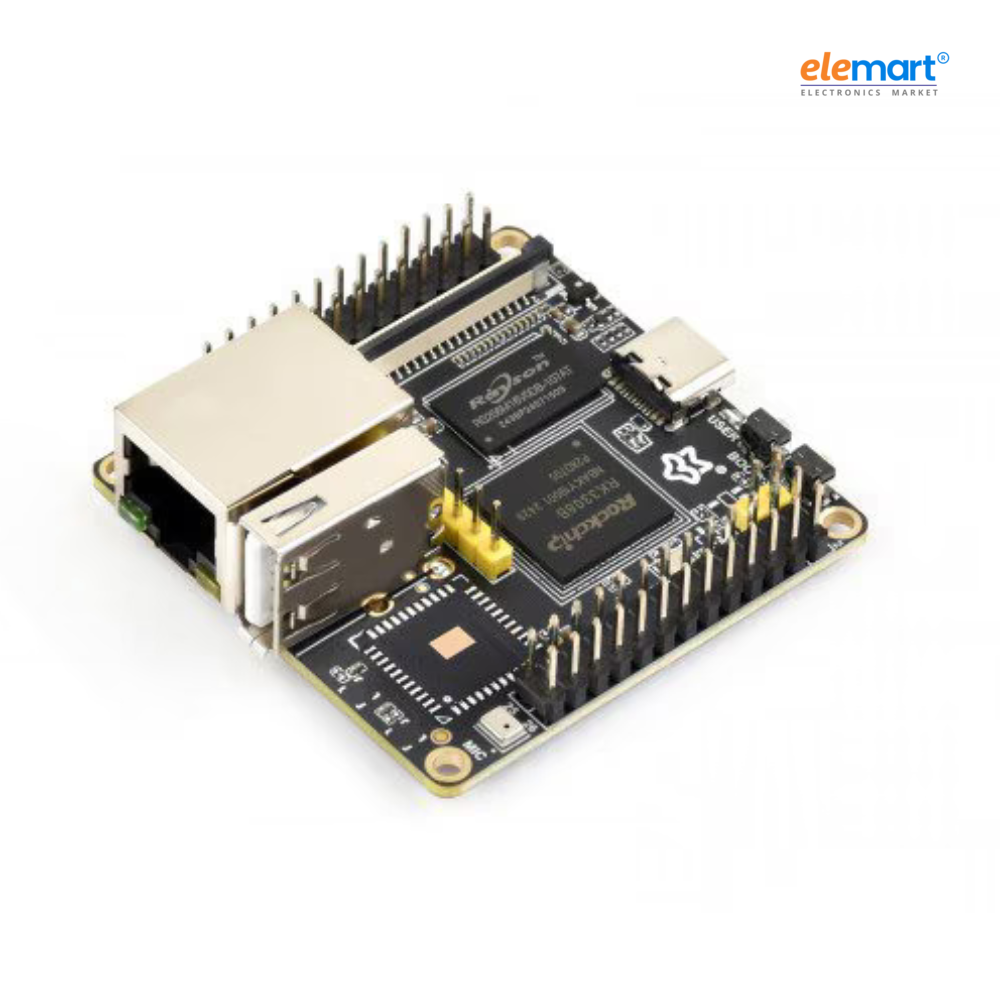 Luckfox Nova Micro Development Board, Based On Rockchip RK3308B, 8GB eMMC, Integrated High-Performance Audio Codec, without Wireless / PoE Module