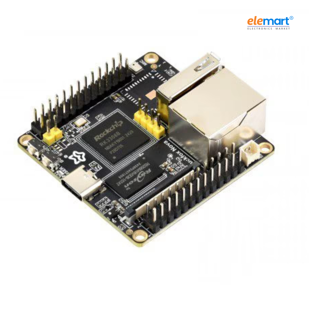 Luckfox Nova Micro Development Board, Based On Rockchip RK3308B, 8GB eMMC, Integrated High-Performance Audio Codec, without Wireless / PoE Module