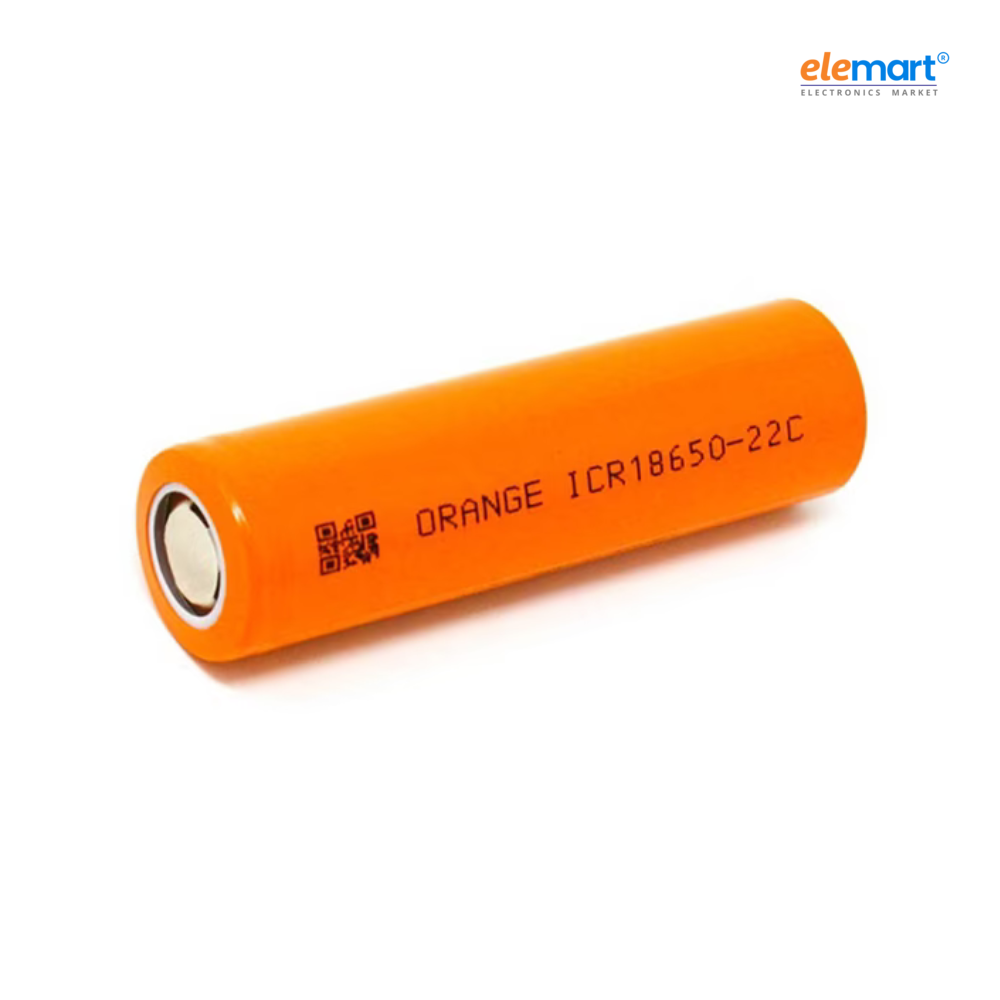 Orange ICR18650-25C 3.7V 2500mAh 3C Li-ion Battery