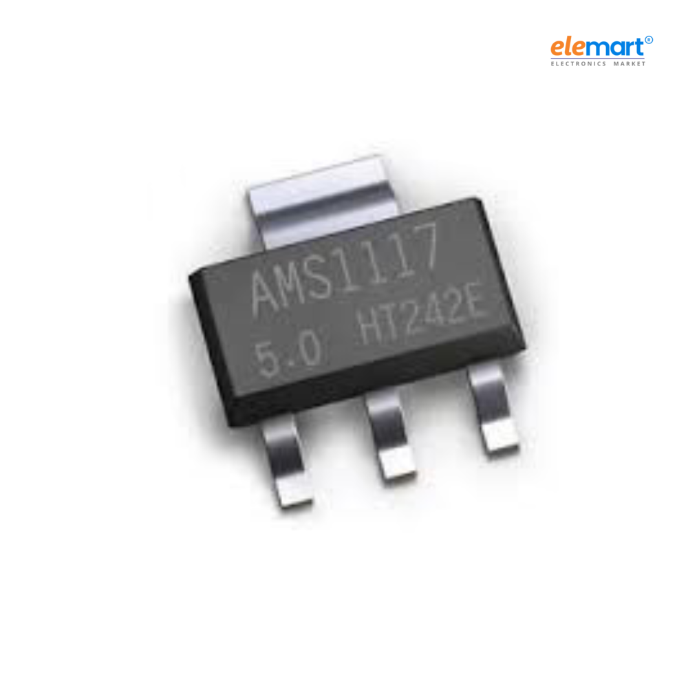 AMS1117-5.0V, 1A, SOT-223 Voltage Regulator IC