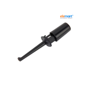 43mm Round Small Single Test Hook Clip Test Probe Black