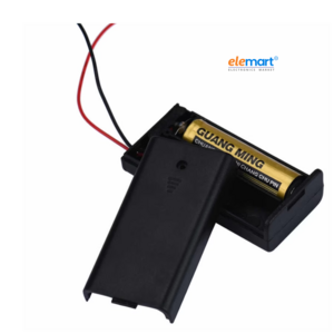 2 x 1.5V AA battery holder with cover and On/Off Switch