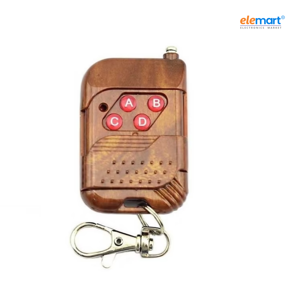 4 Channel Wireless Four Button RF Remote Control Transceiver Module (Mode: Non Locking)