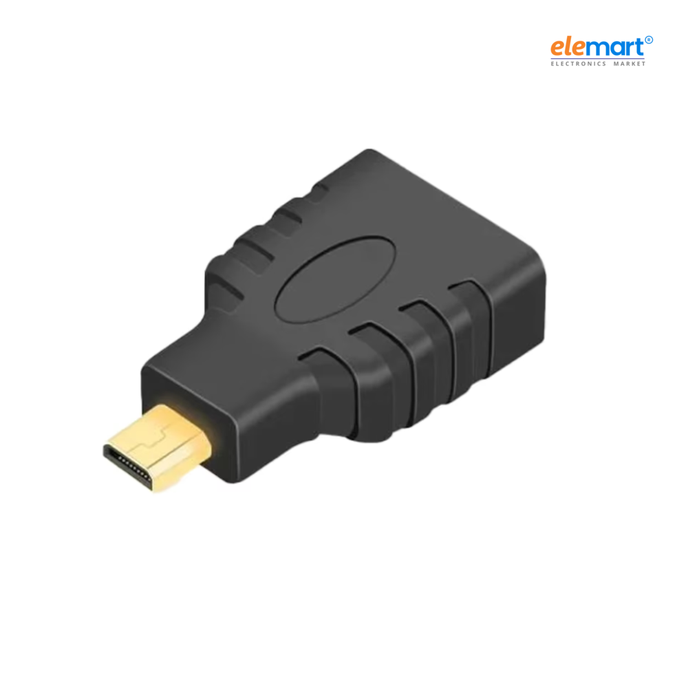 Micro HDMI Male to HDMI Female Adapter for Pi4