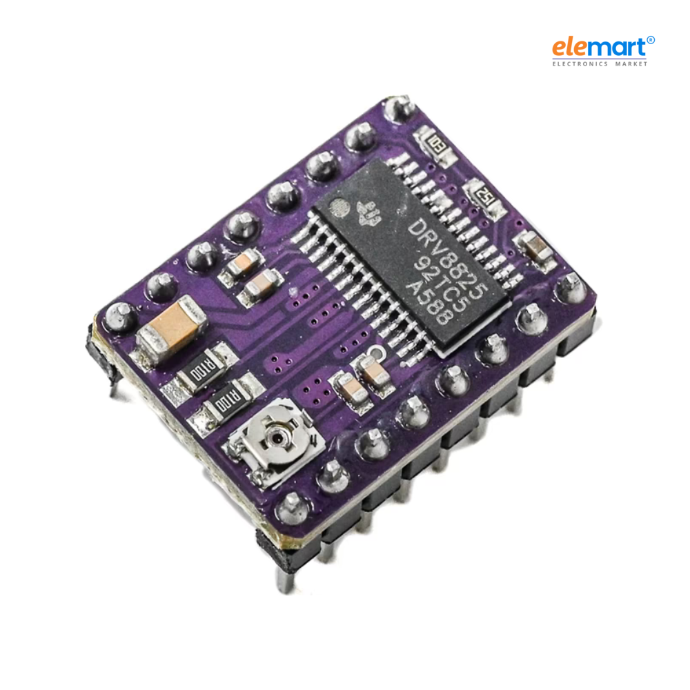 DRV8825 Stepper Motor Driver with Aluminum Heat Sink