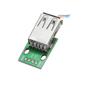 USB Female to 2.54mm Breakout Board with Direct 4P Adapter Board- 2Pcs