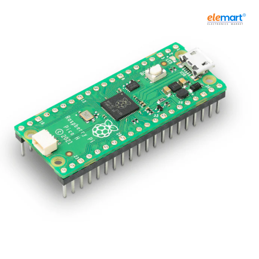 Raspberry PI PICO H (with Soldered Headers)