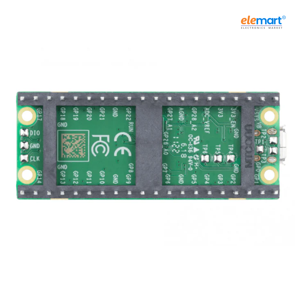 Raspberry PI PICO H (with Soldered Headers)