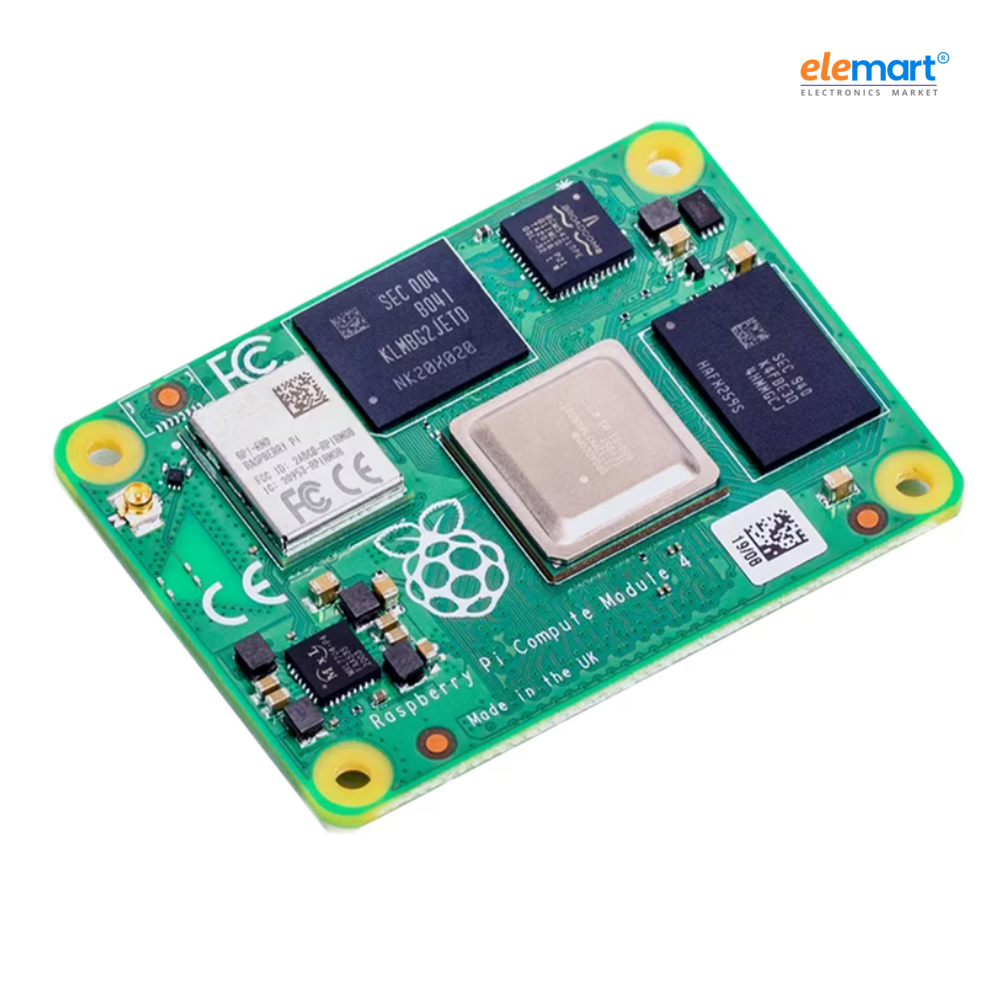 raspberry pi compute module 5- 8gb ram, 16gb emmc, 2.4/5.0ghz wi-fi & bluetooth 5.0 cm5108016