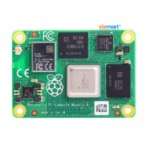 Raspberry Pi Compute Module 4 – 8GB RAM, 32GB eMMC, 2.4/5.0GHz Wi-Fi & Bluetooth 5.0 (CM4108032)