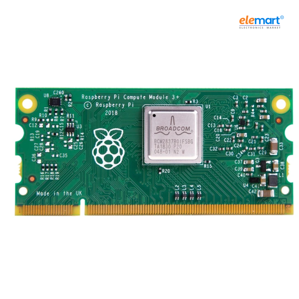 Raspberry Pi Compute Module 3+ (CM3+) BCM2837 Processor 1GB RAM 8GB Flash